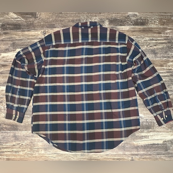 Northwest Territory Shirt - Flannel Button Down - Mens XL - Vintage 90s - Picture 2 of 10